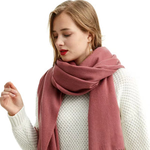 100% Pure Cashmere Scarf Women Ultra-Soft Breathable Heat-Transfer Printed Spring Floral Lightweight 180cm Ready