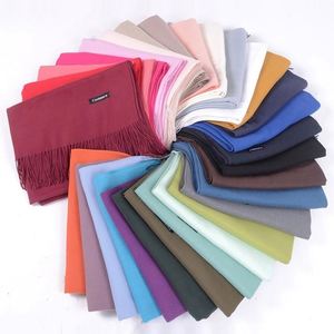 Plain Warm Cashmere Scarf Ladies Soft Light Pashmina Shawl